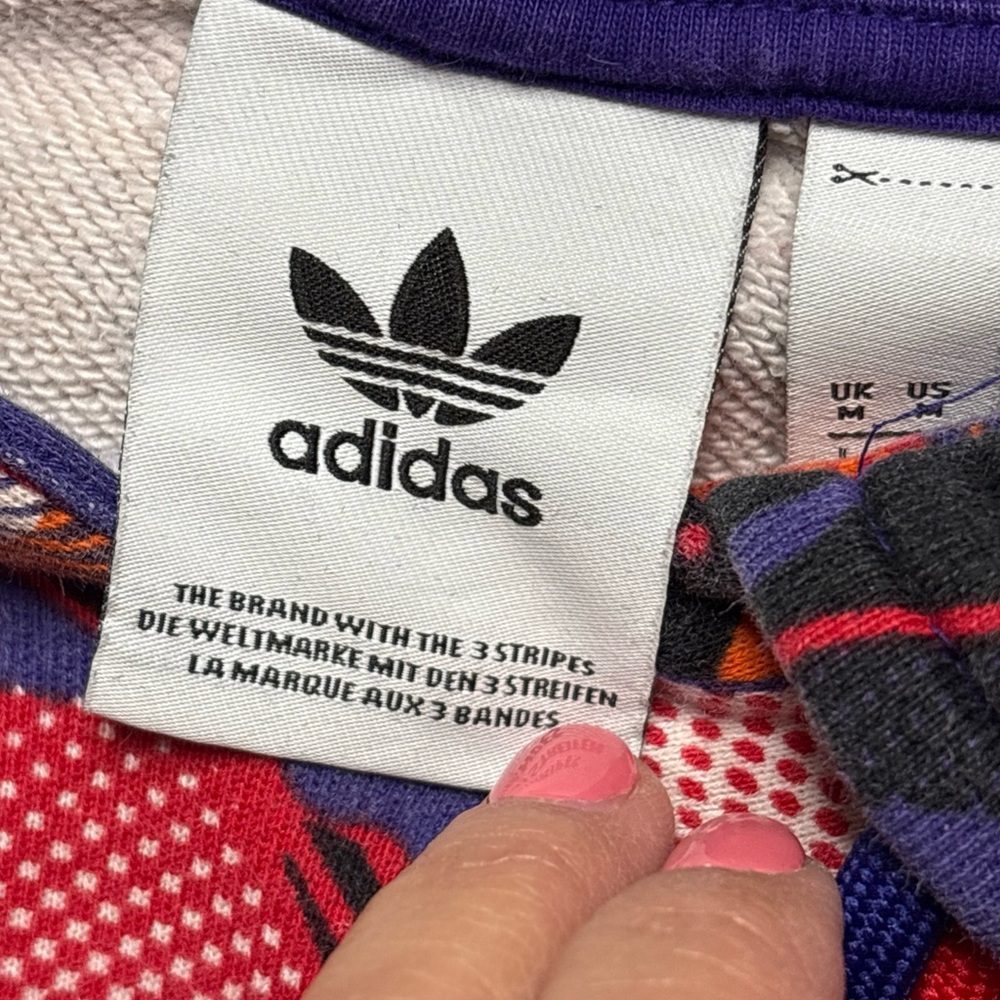 Adidas Men’s Causal CNY Hoodie Multicolor ~Size Medium - Picture 10 of 13